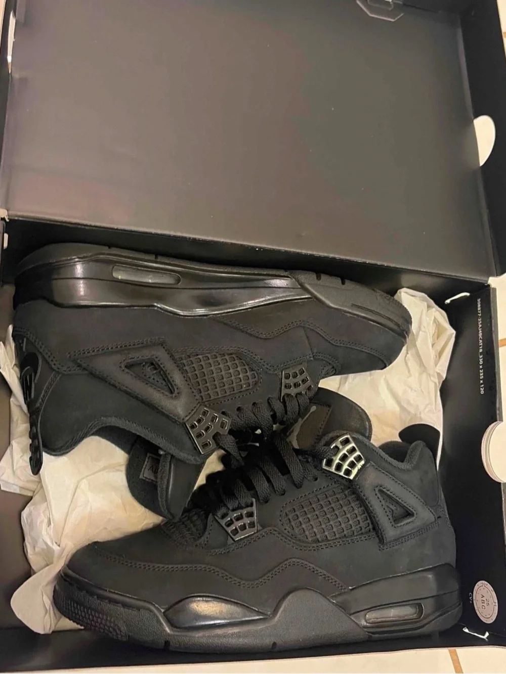 Air Jordan 4 Retro 'Black Cat’ 2025 Sneakers